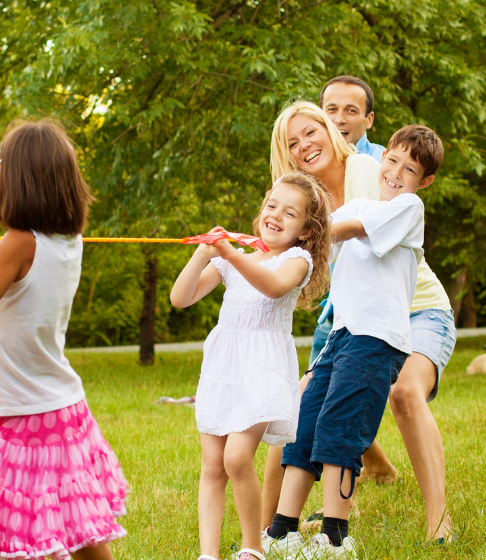 Animation enfants fete de famille