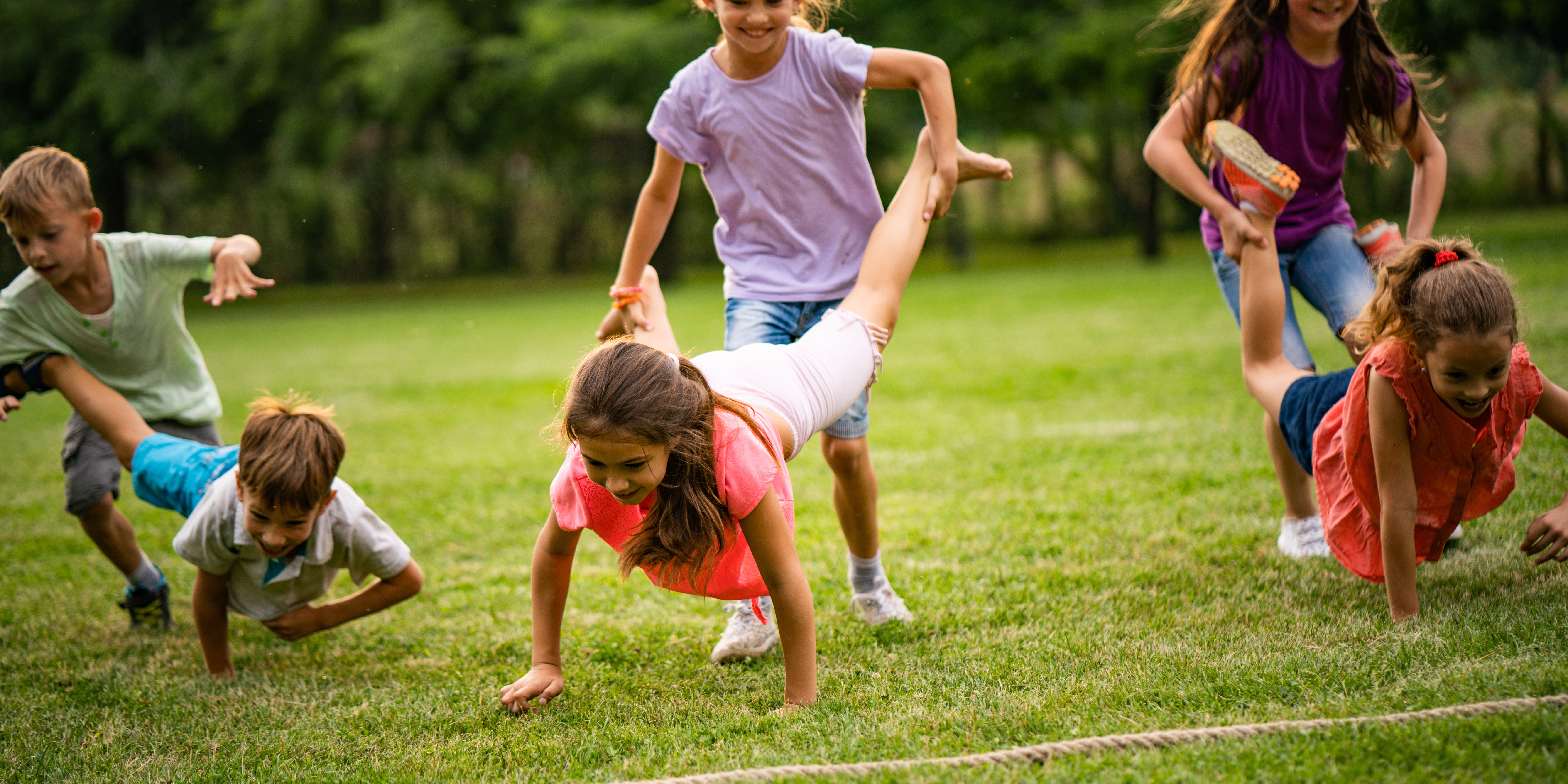 activités en extérieur pour enfants, family day